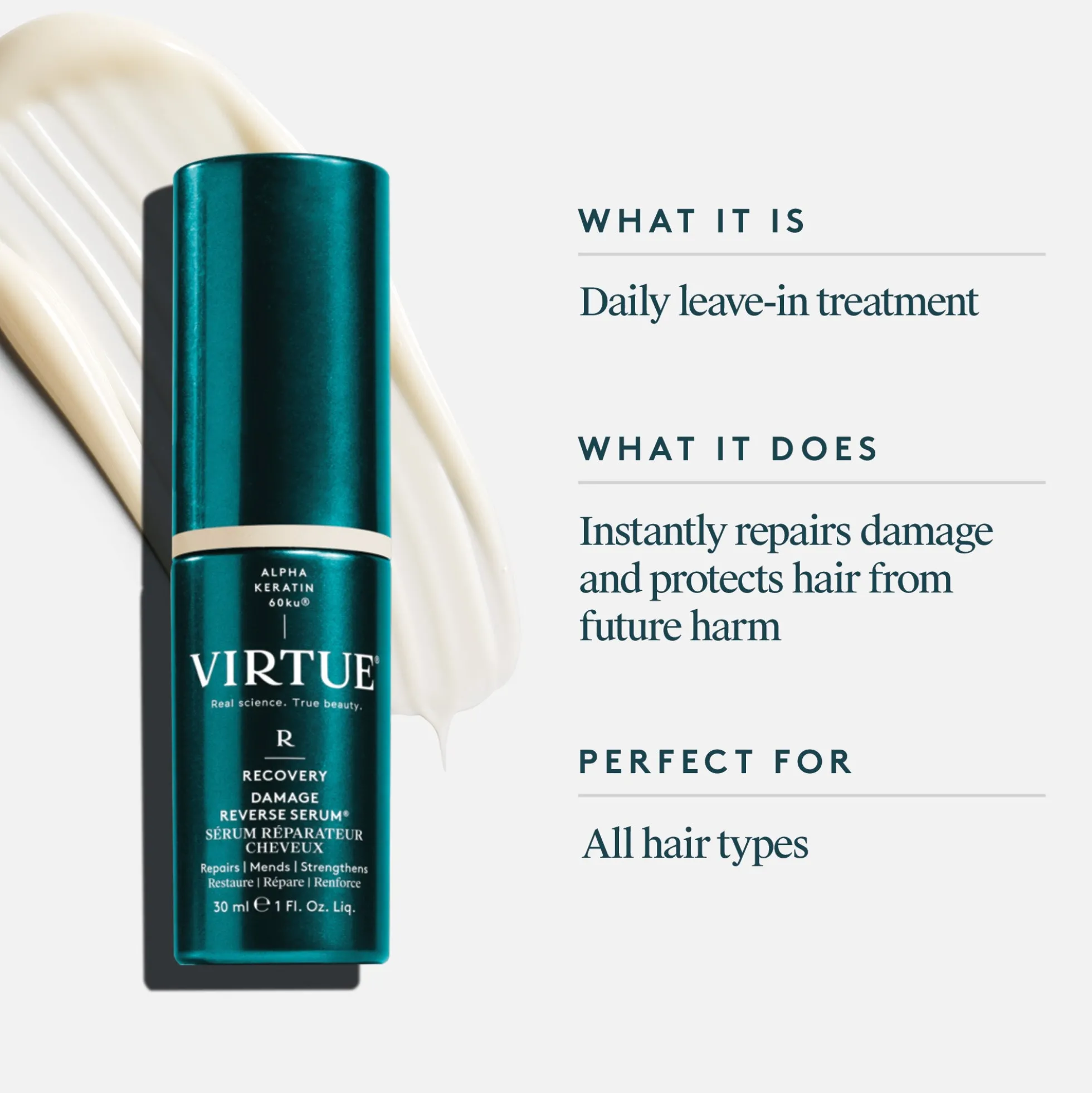 VIRTUE Damage Reverse Serum 30ml