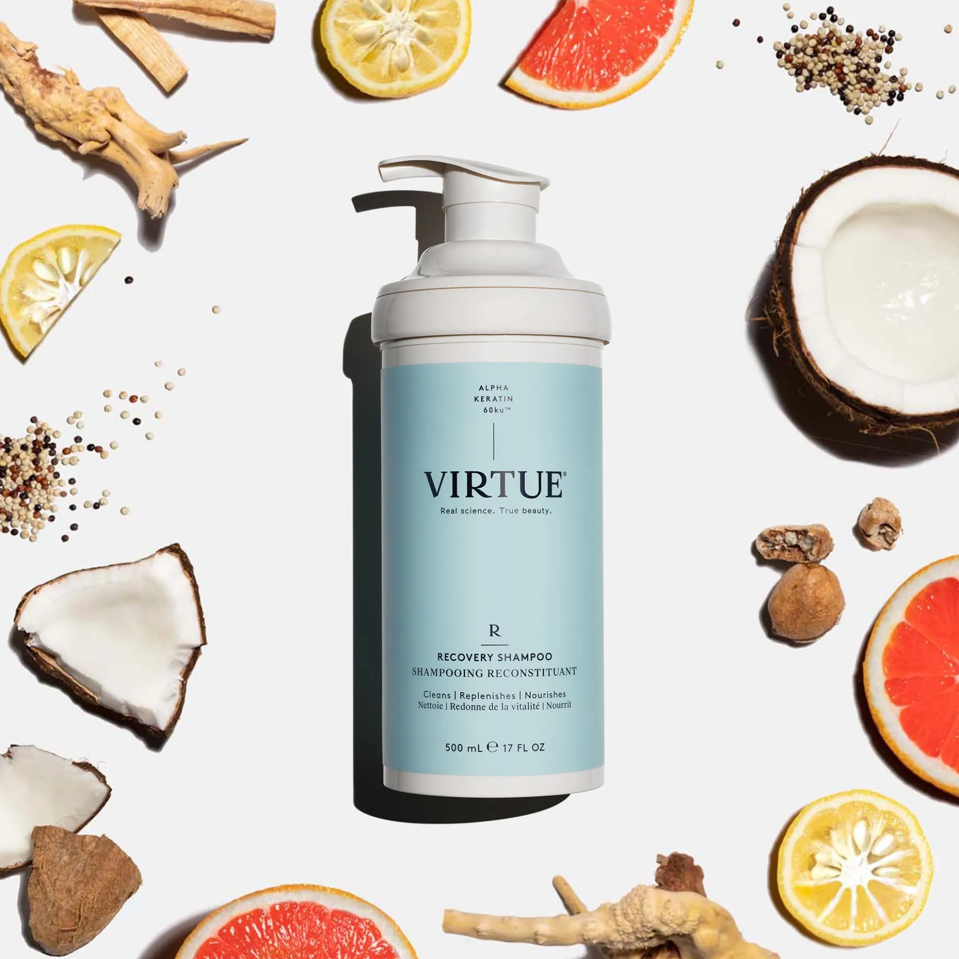 VIRTUE Recovery Shampoo Professional Size 500ml