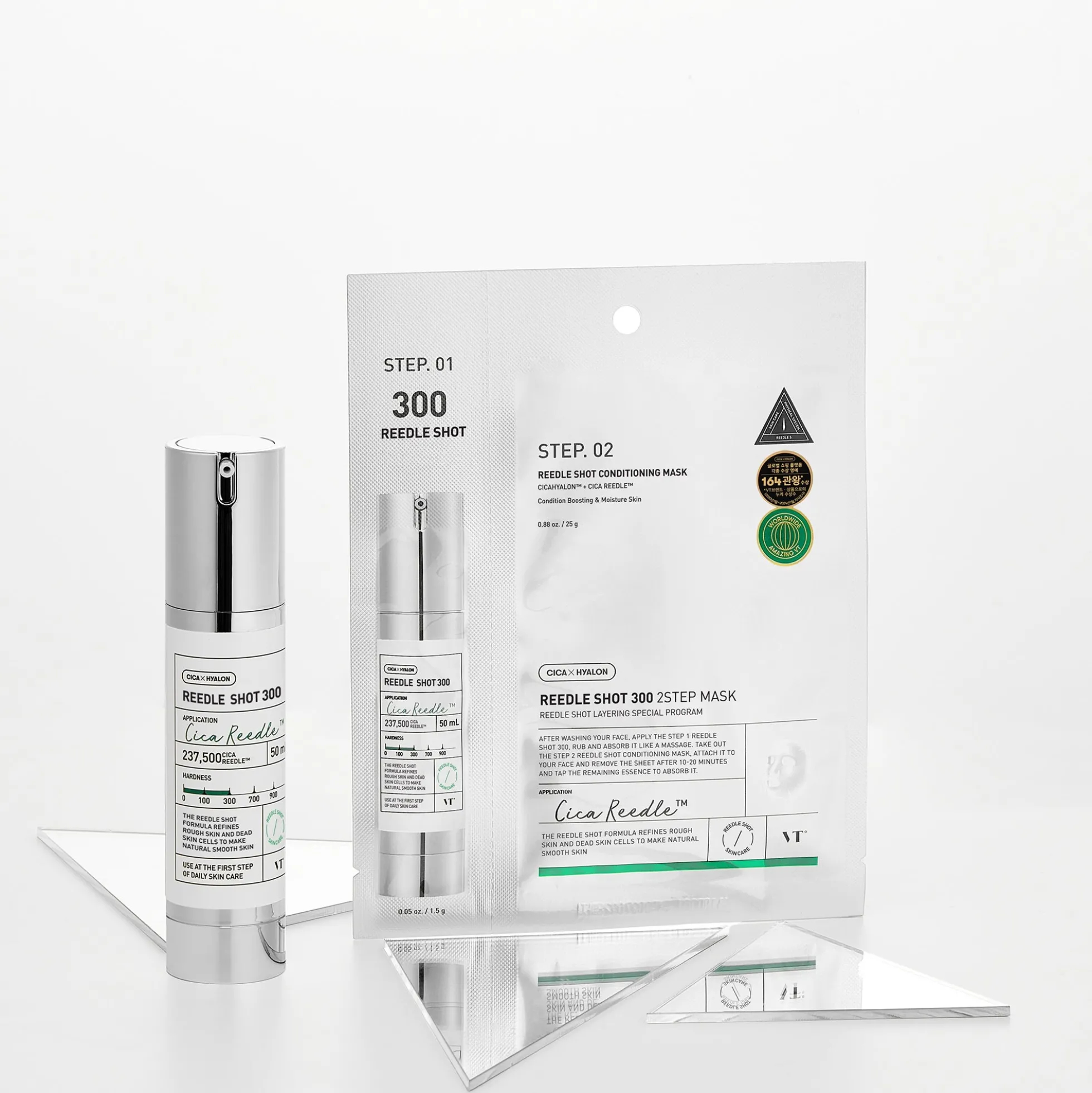 VT Cosmetics Reedle Shot 300 2-Step Mask