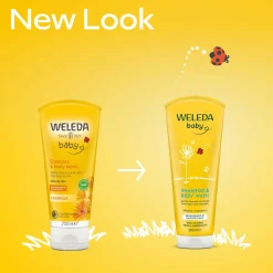 Weleda Calendula Shampoo & Body Wash 200ml
