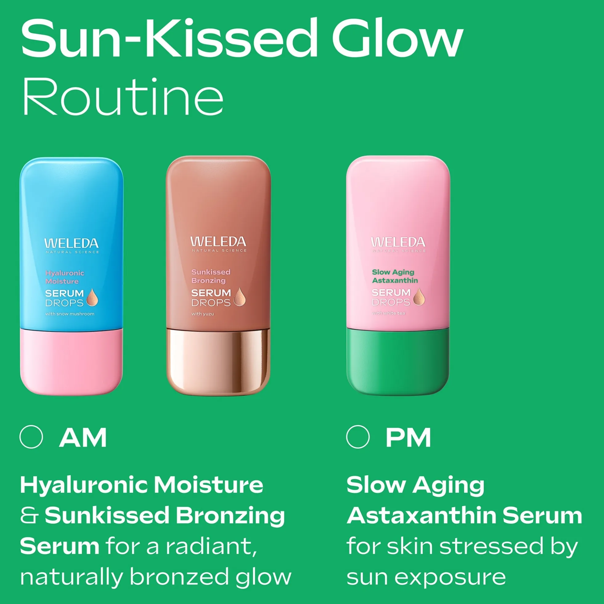 Weleda Slow Aging Astaxanthin Serum Drops with White Tea 30ml