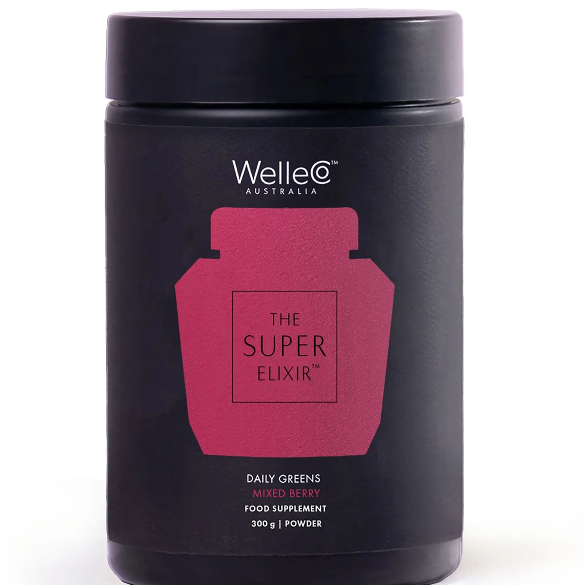WelleCo The Super Elixir Refill Jar - Berry 300g UK
