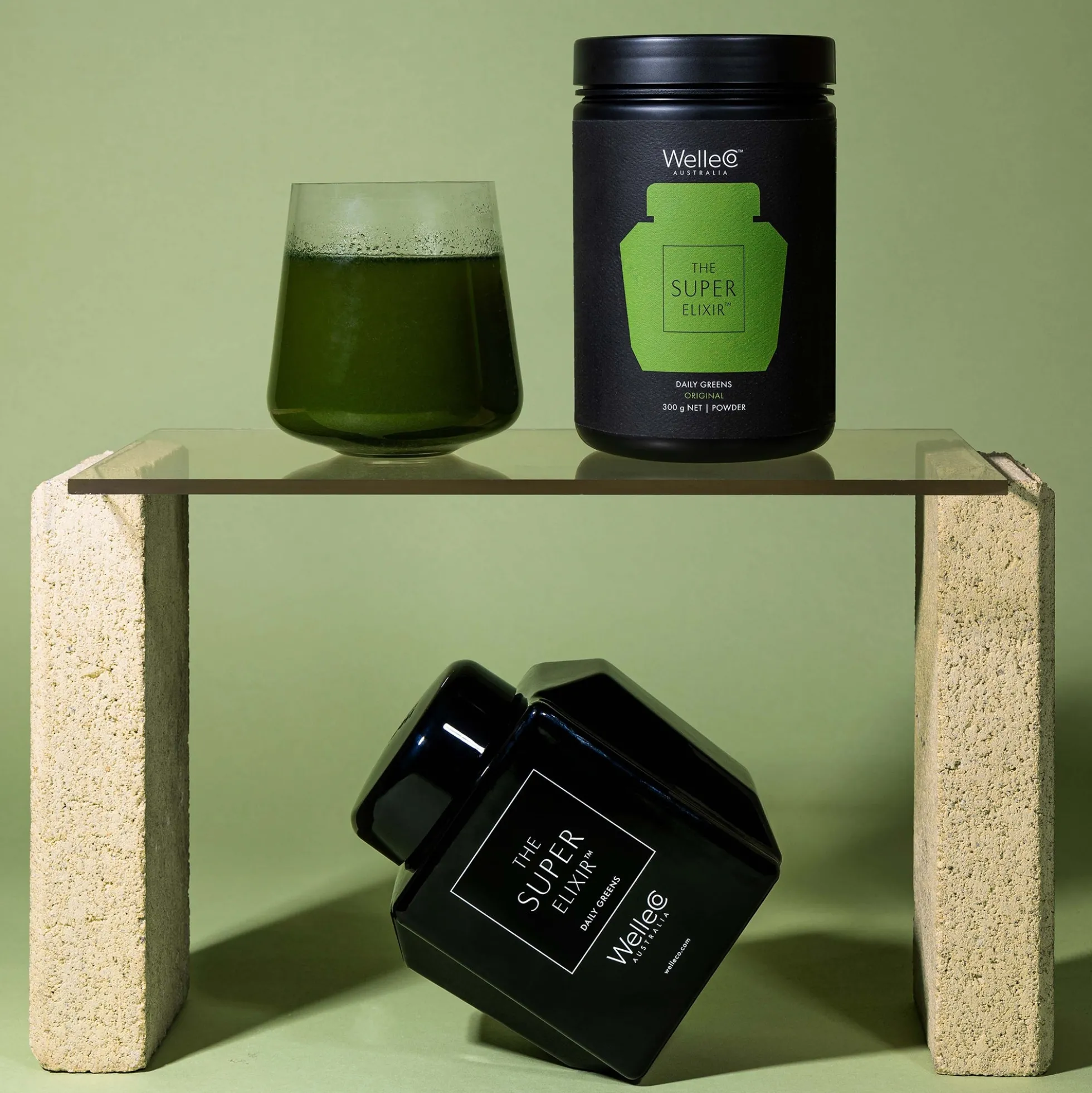 WelleCo The Super Elixir Refill Jar - Pineapple & Lime 300g